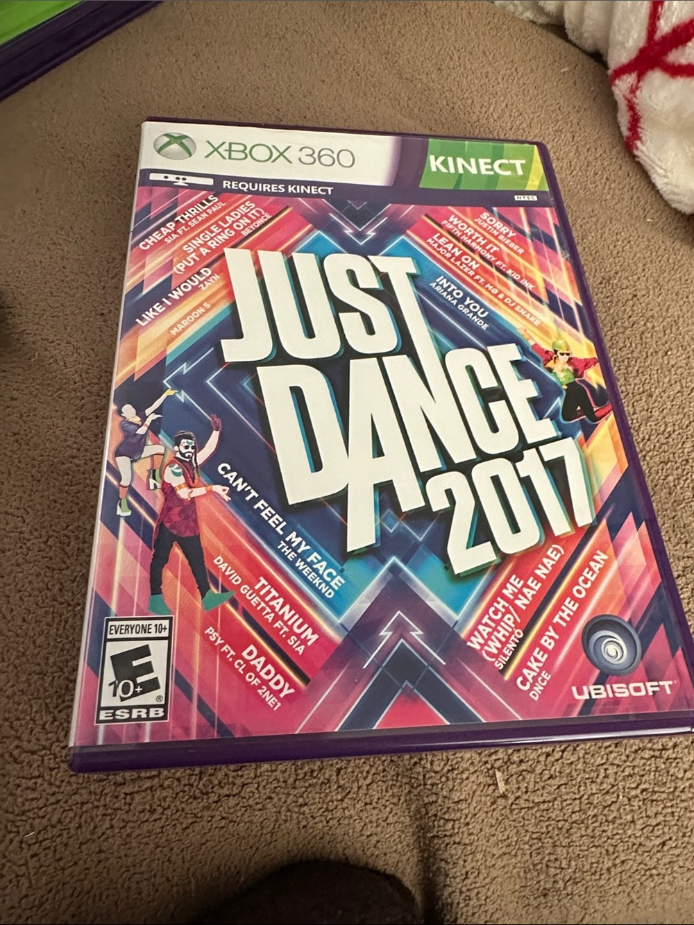 Just Dance 2017 (Xbox 360 Kinect) - Purple Cover